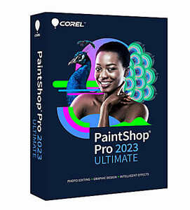 パッケージ版☆国内発送 セット！バンドル Corel PaintShop Pro 2023 Ultimate 正規版 [並行輸入品] 日本語 コーレル　ペイントショップ