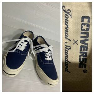 CONVERSE コンバース　×Journal Standard ジャーナルスタンダード オーセンティック × ジャックパーセル ローカット スニーカー　紺 5 24