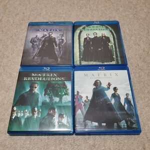 洋画　Blu-ray Disc　MATRIX1~4　マトリックス、マトリックスリローデッド、レボリューションズ、レザレクションズ　セット