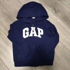 キッズ　パーカー　babyGap　ネイビー　110