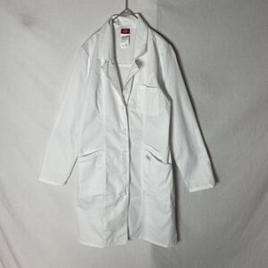 ディッキーズ　ワークコート　古着　レディースXSサイズ　ホワイト　ヴィンテージ WORK WEAR ラボコート