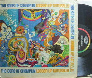 ３枚で送料無料【米Capitol】Sons Of Champlin/Loosen Up Naturally (Fuck!) 2LP