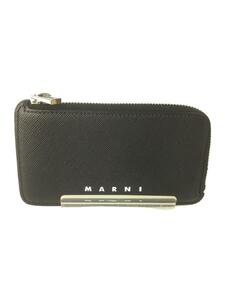 MARNI◆カードケース/レザー/BLK/メンズ/PFMI0036Q1//