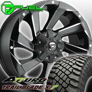 FUEL D592 Razor タンドラ セコイア ランクル100 20インチタイヤホイールセット ATTURO TRAIL BLADE XT 275/55R20 285/55R20 305/55R20 X/T