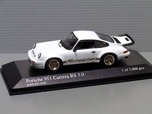 1/43　ミニチャンプス　Minichamps ポルシェ　Porsche　911　カレラ　ＲＳ　３．０　1974年　白