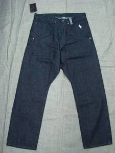 新品FLATLUX(フラットラックス)TRUST Harem Denim indigo S