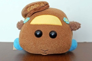 #限定品【PUI PUI モルカー X GODIVA スペシャルぬいぐるみ　チョコ】ゴディバ