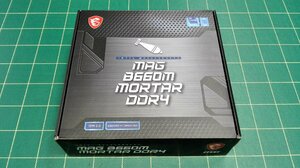 DOS/Vマザーボード　MSI MAG B660M MORTAR DDR4【動作確認済み】(2549462)※代引不可