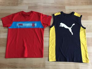 ★PUMA プーマ 半袖Tシャツ タンクトップ 2枚セット 150 ★