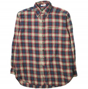 Engineered Garments エンジニアードガーメンツ 19th Century BD Shirt - Cotton Flannel Plaid コットンフランネル チェックBDシャツ XS