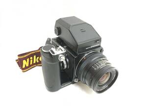 ★ZENZA BRONICA ETR S + ZENZANON MC 1:2.8 f=50mm ★ 中判フィルムカメラ グリップ ストラップ ゼンザブロニカ