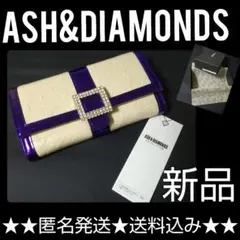 レア★ASH＆DIAMONDS★ENANEL LE02-長財布★新品★運気アップ