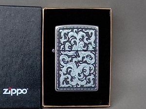 【未着火品】 Zippo Marlboro USA M.I.B Silver Storm