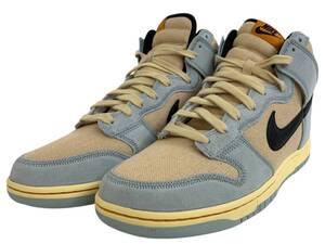 NIKE (ナイキ) DUNK HI RETRO SE ダンク ハイ レトロ シューズ スニーカー FJ4191-200 29.5㎝ US11.5 グレー×ベージュ メンズ/004