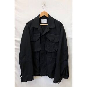 【sacai】Cotton Weather Mix Blouson サカイ SIZE 3 ミリタリージャケット22-02679m ts202412