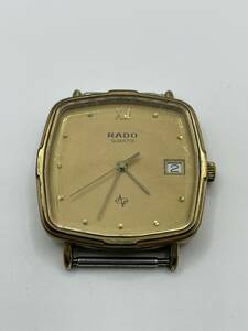 稼働品 RADO ラドー Quartz クォーツ フェイスのみ 113.5147.2 メンズ腕時計
