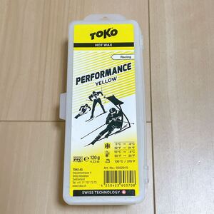 大容量TOKO RACING PERFORMANCE 10℃〜-4℃ 120g/スキー スノーボード WAX フッ素 ワックス/トコ ガリウム GALLIUM SWIX スウィックス