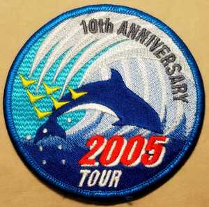 航空自衛隊 第11飛行隊 ブルーインパルス　2005年 ツアーパッチ　“10th ANNIVERSARY”　JASDF