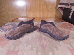 ★●MERRELLメレル●ORBIT MOCガンスモークUSキッズ4.5●22.5cmジャングルモックウォーキング