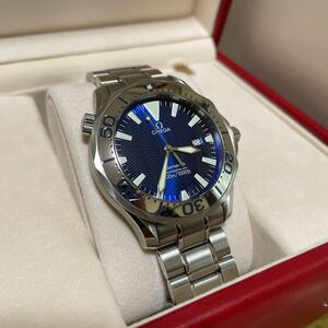 【美品・付属品あり】OMEGA オメガ シーマスター プロフェッショナル ダイバーズ300m 2265.80 腕時計 SS クォーツ