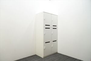 【中古】イトーキ M型 ダイヤル式6人用パーソナルロッカー W900 D515 H1800 W9色