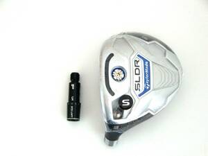 新品 レフティー!! テーラーメイド 日本正規品 SLDR 3W 15°ヘッド 純正スリーブ(未清掃)付 Qi10ツアー SIM2 RBZ2 R15 M1 M3 M5 互換性有