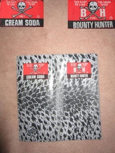 超レア！ CREAM SODA x BOUNTY HUNTER クリームソーダ バウンティーハンター コラボ 本革レザー 豹柄 財布 ウォレット ヒョウ柄