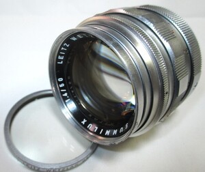 Leitz/Leica SUMMILUX ズミルックス 50mm F1.4レンズ・第一世代後期型 1966年製/2198498　良品　です。