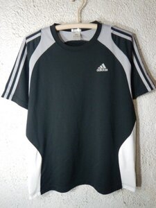 n9115　adidas Clima365　アディダス　半袖　tシャツ　人気　スポーツ　00ｓ　vintage　ビンテージ　送料格安