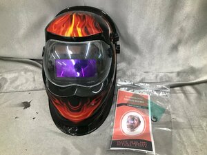 06-10-417 ◎C【小】 中古　AUTO DARKENING WELDING HELMET USERS MANUAL 溶接面 自動遮光溶接面