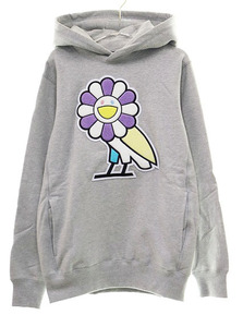 OVO × MURAKAMI TAKASHI HOODIE GRAY XS 村上隆 カイカイキキ フーディ パーカー グレー 【ブランド古着ベクトル】241115 メンズ レディー