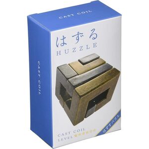 ハナヤマ はずる キャスト コイル 難易度レベル4 6歳以上 はずすパズル 知恵の輪