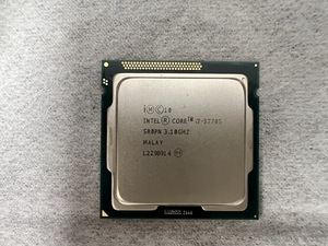 中古CPU Intel Core i7-3770S 3.1GHz SR0PN 動作品から外しました 送料無料！