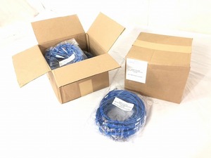 【米軍放出品】☆未使用品 LANケーブル CAT6 パッチコード 122cm(4フィート) 100本入り×2箱 (120) ☆CE19K