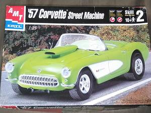 amt 1/25 ’57 Corvette StreetMachine／訳あり コルベット ストリートマシーン