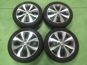 日産 純正 デイズ ルークス 15×4.5J 4H PCD100 +46 タイヤ 165/55R15 4本SET (H24131) 