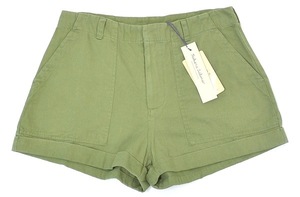 RABENS SALONER (レーベン サローネ) ARMY ROLLED SHORT ショーツ KHAKI ショートパンツ ハーフパンツ ラーベンスサロナー XS