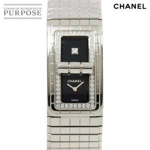 シャネル CHANEL コードココ H5145 ダイヤベゼル レディース 腕時計 1Pダイヤ ブラック クォーツ ウォッチ Code Coco 90255164