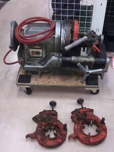 【引取限定】【中古品】RIDGID リジッド ねじ切り機　パイプマシン No.1233　　/IT1QE37W2YKN