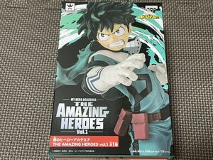 【vol.1 緑谷出久】僕のヒーローアカデミア THE AMAZING HEROES フィギュア 新品・未開封 国内正規品 ヒロアカ デク