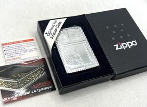 未使用 ZIPPO ジッポー 2007年 アーマー 両面 ベネチアン ライター