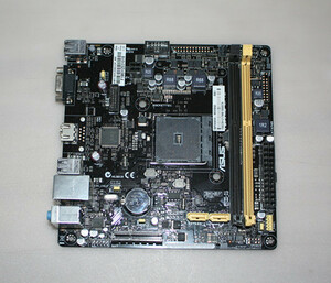 美品 ASUS AM1I-A マザーボード Socket AM1 Athlon/Sempron 対応 Mini ITX DDR3