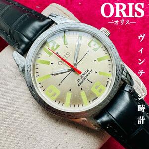 ORIS/オリス★【整備済み】超美品・稼働品/ヴィンテージ/スイス/ 17J/メンズ腕時計/アンティーク/機械式手巻き/アナログ/革ベルト405