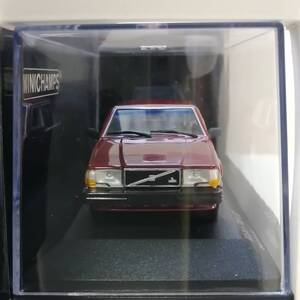 ミニチャンプス　MINICHAMPS　1/43　VOLVO　ボルボ　740GL　1986　ミニカー