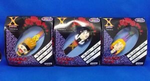 非売品 未使用 X JAPAN ウォッチ 3種セット 腕時計 バンプレスト 1995年 当時物 YOSHIKI Toshl PATA HEATH アミューズメント用景品