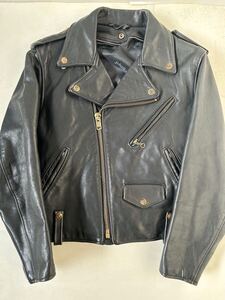 vintage schott leather jacketヴィンテージ ショットダブルライダース 70