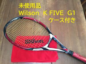 未使用品　Wilson　K FACTOR　K FIVE　G1　ケース付き