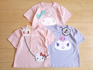 子供服Sanrio*半袖Ｔシャツ*送料無料キッズ*春夏サンリオ*マイメロちゃん*新品クロミちゃん