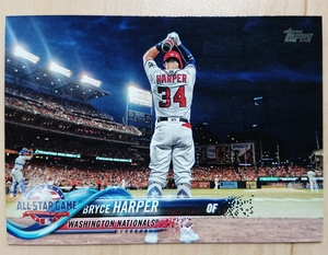 ★BRYCE HARPER TOPPS 2018 UPDATE #US209 MLB ブライス ハーパー WASHINGTON NATIONALS PHILADELPHIA PHILLIES フィリーズ ALL-STAR GAME