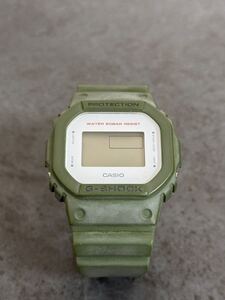 CASIO カシオ G-SHOCKGショック DW-5600M カーキ スクエア デジタルウォッチ